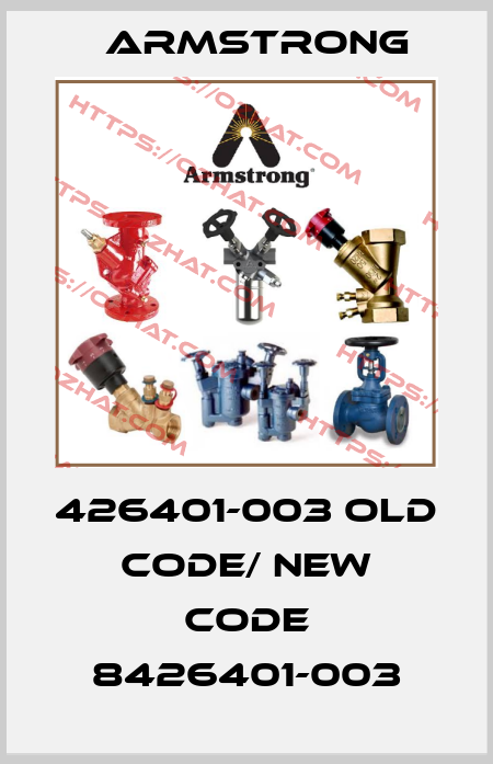 426401-003 old code/ new code 8426401-003 Armstrong