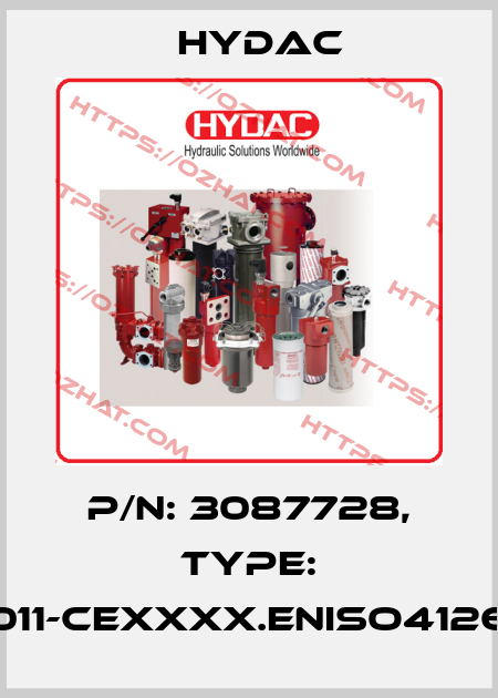 P/N: 3087728, Type: DB12120A-011-CExxxx.ENISO4126.6L.110.350 Hydac