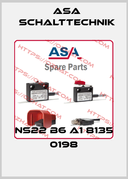 NS22 B6 A1 8135 0198 ASA Schalttechnik