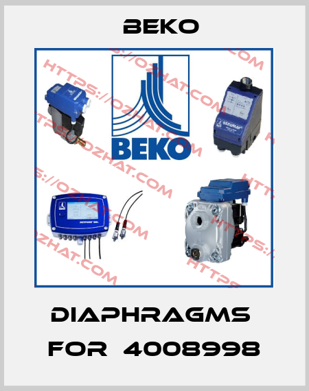Diaphragms  for  4008998 Beko