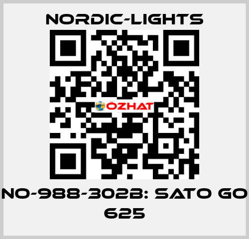 NO-988-302B: SATO GO 625 nordic-lights