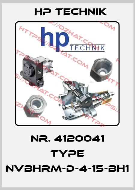 Nr. 4120041 Type NVBHRM-D-4-15-BH1 HP Technik