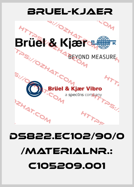 ds822.ec102/90/0 /MaterialNr.: C105209.001 Bruel-Kjaer