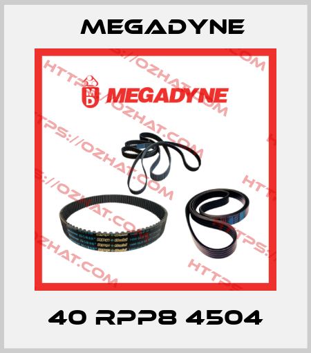 40 RPP8 4504 Megadyne