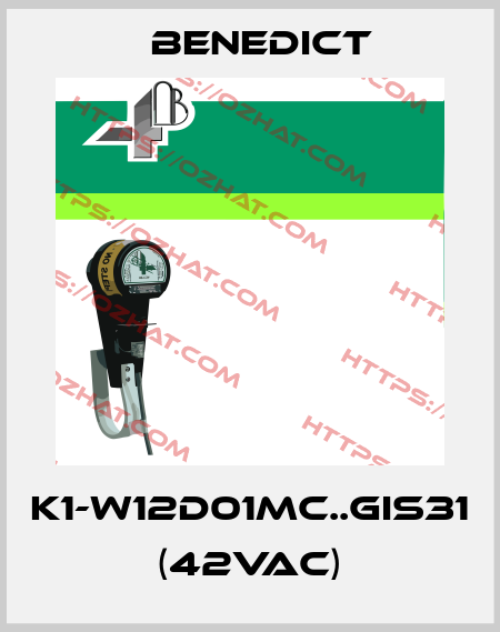 K1-W12D01MC..GIS31 (42vac) Benedict