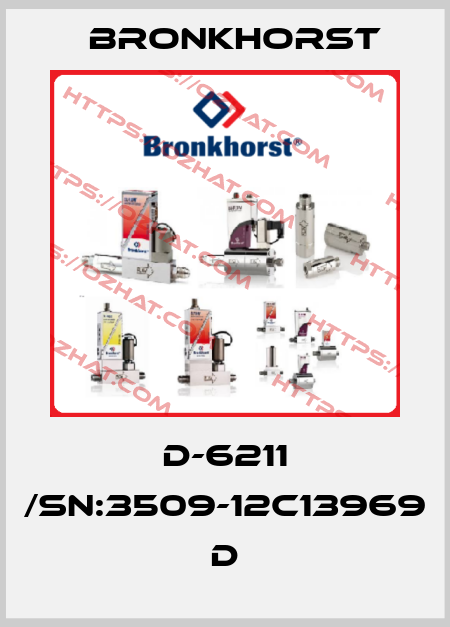 D-6211 /Sn:3509-12C13969 D Bronkhorst