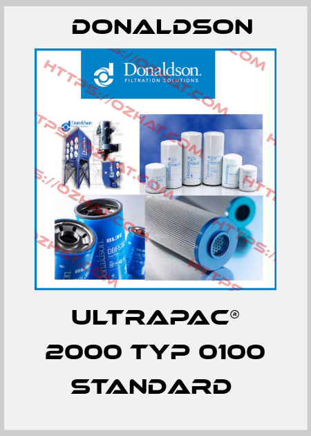 ULTRAPAC® 2000 TYP 0100 STANDARD  Donaldson
