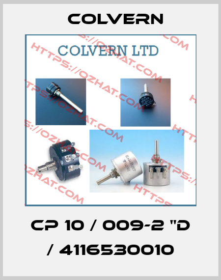 CP 10 / 009-2 "D / 4116530010 Colvern