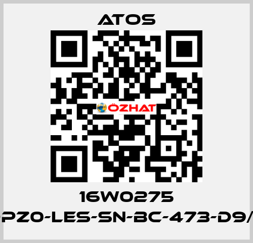 16W0275 DPZ0-LES-SN-BC-473-D9/E Atos
