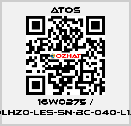 16W0275 / DLHZ0-LES-SN-BC-040-L13 Atos