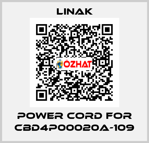power cord for CBD4P00020A-109 Linak
