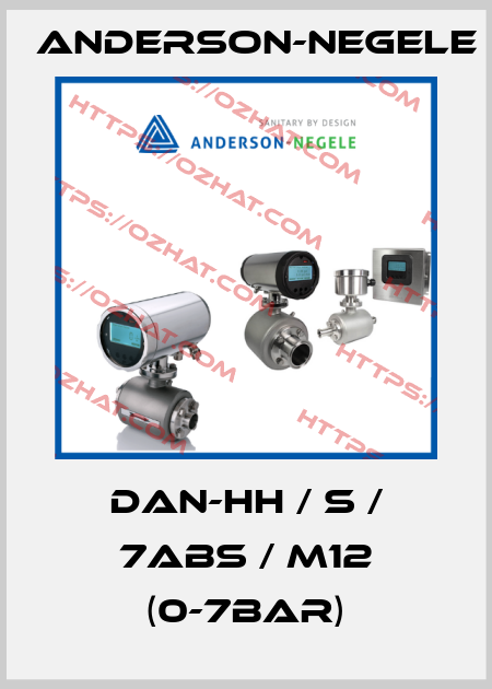 DAN-HH / S / 7ABS / M12 (0-7BAR) Anderson-Negele