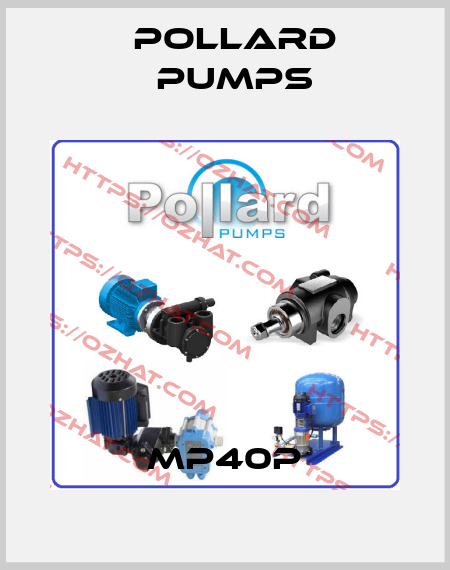 MP40P Pollard pumps