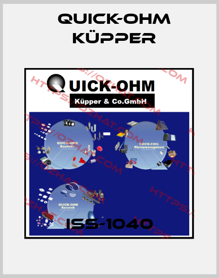 ISS-1040 Quick-Ohm Küpper
