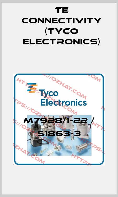 M7928/1-22 / 51863-3 TE Connectivity (Tyco Electronics)