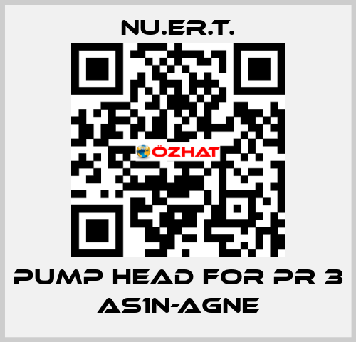 pump head for PR 3 AS1N-AGNE NU.ER.T.
