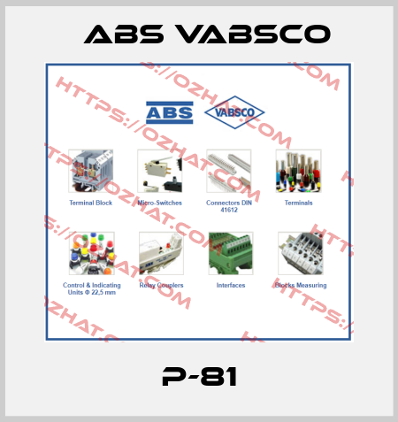 p-81 ABS Vabsco