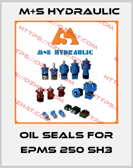 Oil seals for EPMS 250 SH3 M+S HYDRAULIC