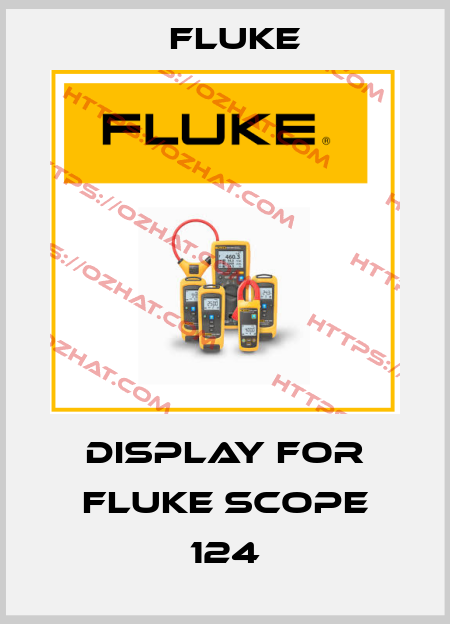 display for Fluke Scope 124 Fluke