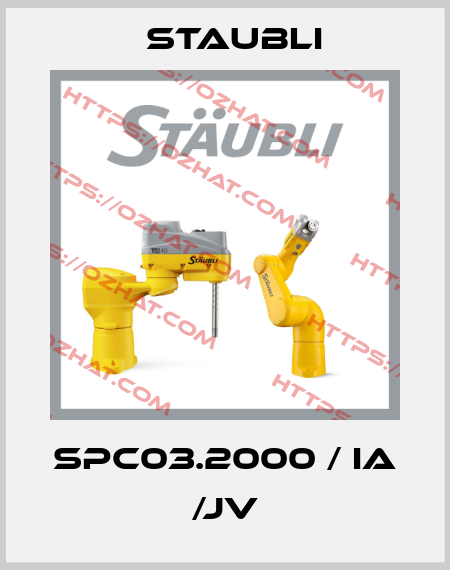 SPC03.2000 / IA /JV Staubli