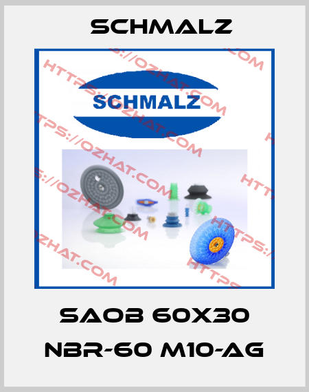 SAOB 60x30 NBR-60 M10-AG Schmalz