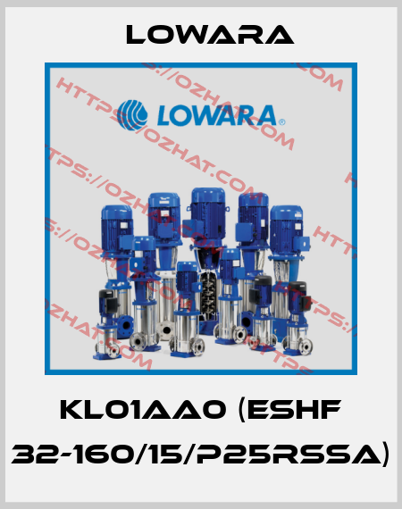 KL01AA0 (ESHF 32-160/15/P25RSSA) Lowara