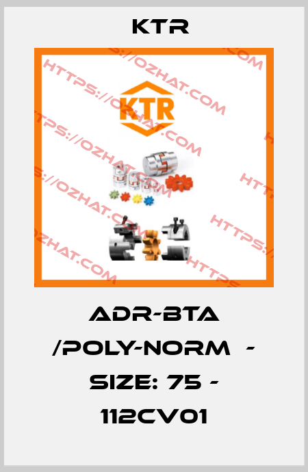 ADR-BTA /POLY-NORM  - SIZE: 75 - 112CV01 KTR