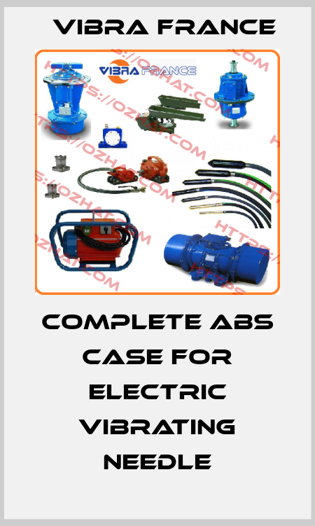 Complete ABS case for electric vibrating needle Vibra France