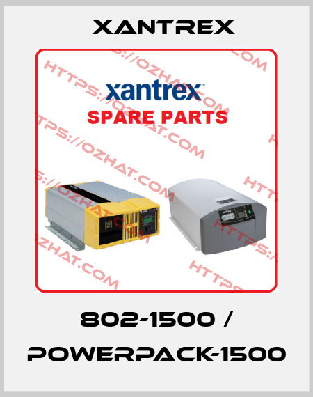 802-1500 / POWERPACK-1500 Xantrex