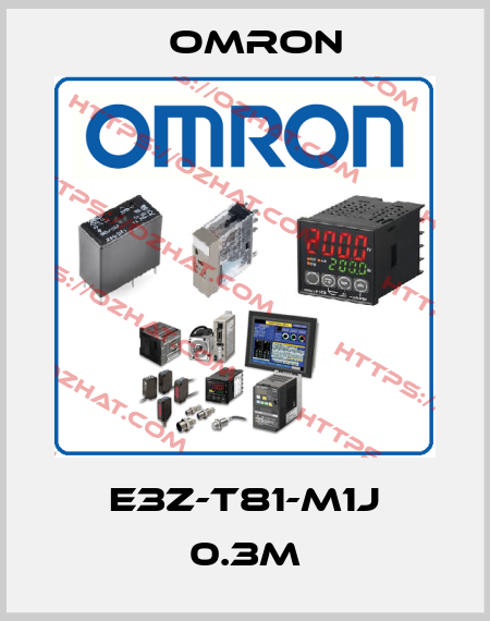 E3Z-T81-M1J 0.3M Omron