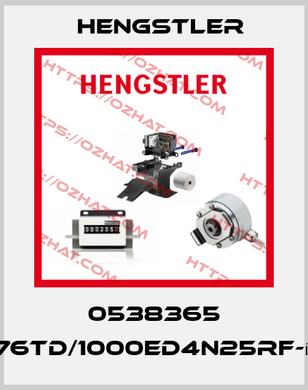 0538365 RI76TD/1000ED4N25RF-D0 Hengstler