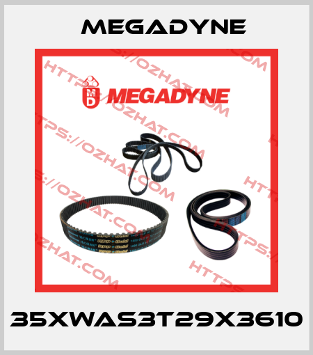 35XWAS3T29X3610 Megadyne