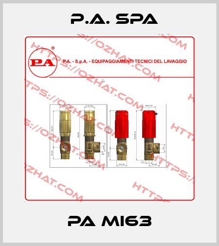 PA MI63 P.A. SpA