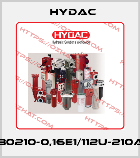 SB0210-0,16E1/112U-210AK Hydac