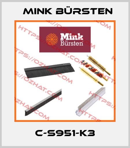 C-S951-K3 Mink Bürsten
