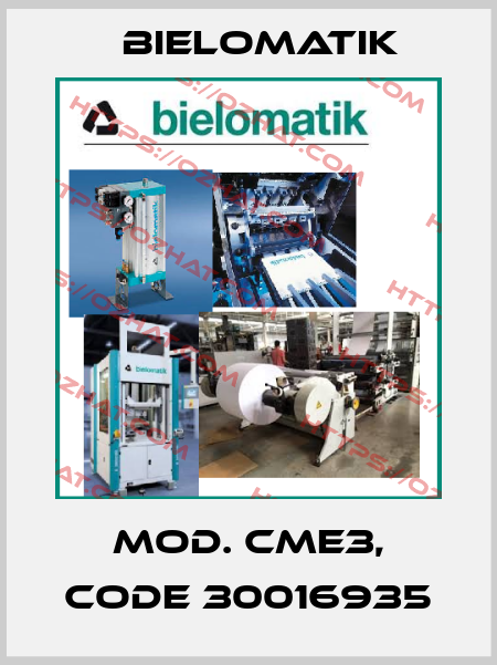 Mod. CME3, code 30016935 Bielomatik