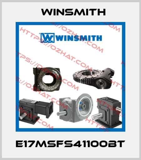 E17MSFS41100BT Winsmith