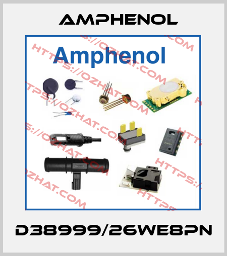 D38999/26WE8PN Amphenol