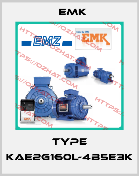 Type KAE2G160L-4B5E3K EMK