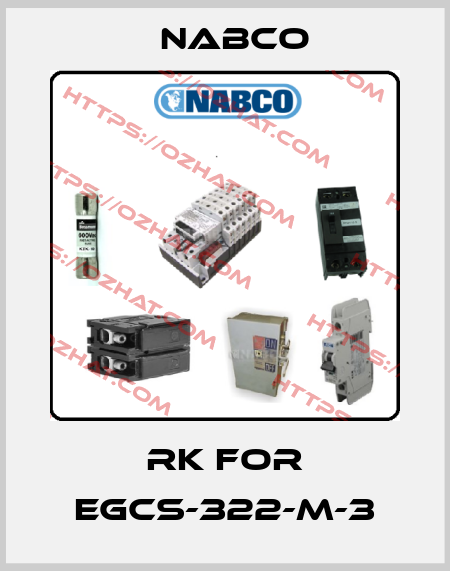 RK for EGCS-322-M-3 Nabco