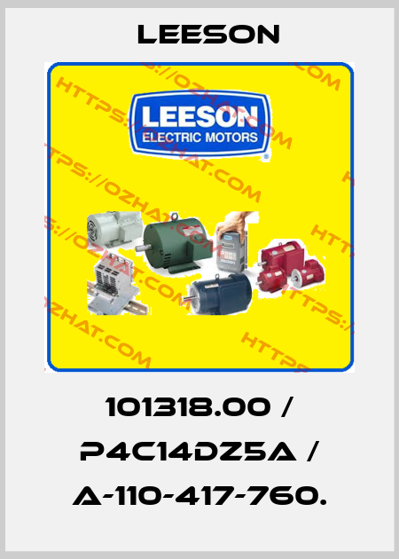 101318.00 / P4C14DZ5A / A-110-417-760. Leeson