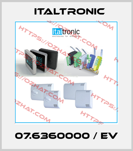 07.6360000 / EV italtronic