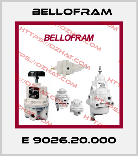 E 9026.20.000 Bellofram