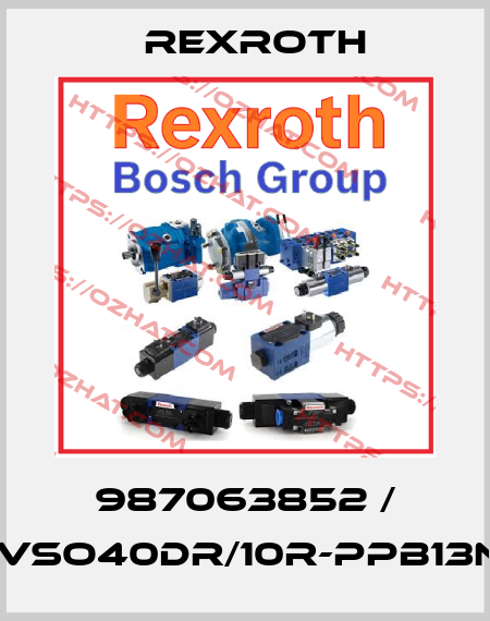 987063852 / A4VSO40DR/10R-PPB13N00 Rexroth