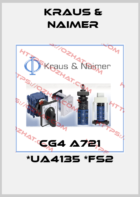 CG4 A721 *UA4135 *FS2 Kraus & Naimer
