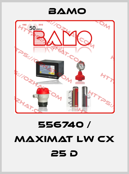 556740 / MAXIMAT LW CX 25 D Bamo
