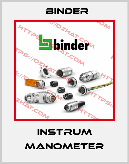 INSTRUM Manometer Binder