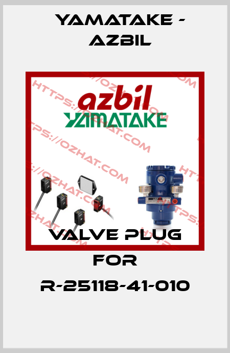 VALVE PLUG FOR R-25118-41-010 Yamatake - Azbil