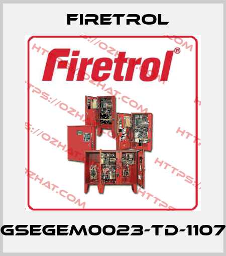 GSEGEM0023-TD-1107 Firetrol