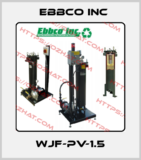 WJF-PV-1.5 EBBCO Inc